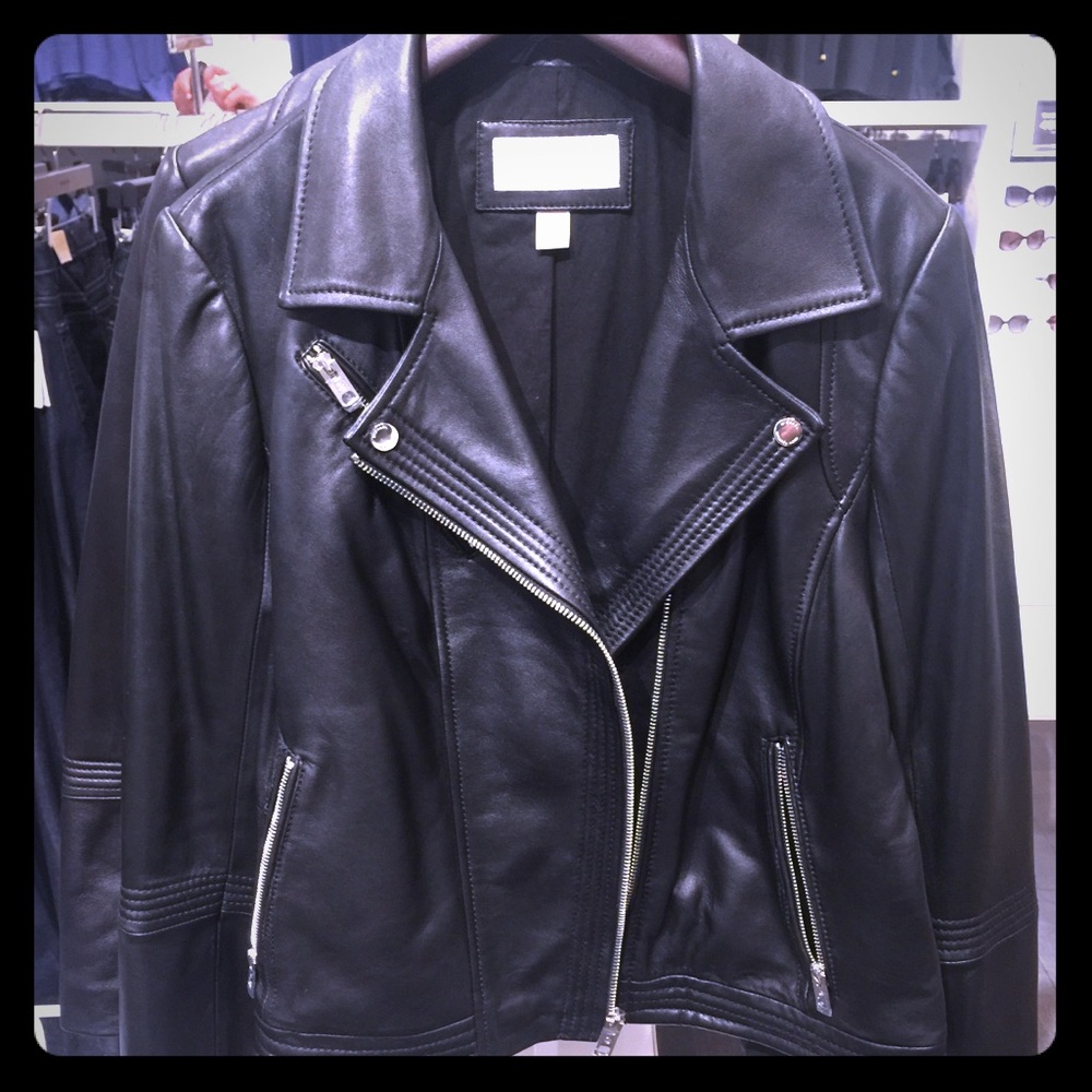 Michael Kors | New Black Leather Jacket